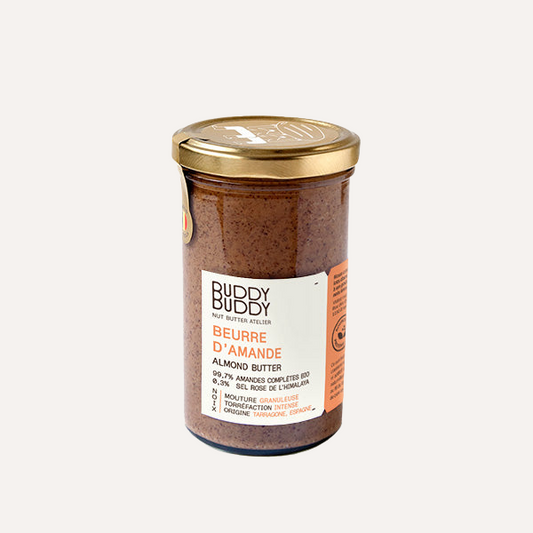 Beurre d'amandes complètes bio