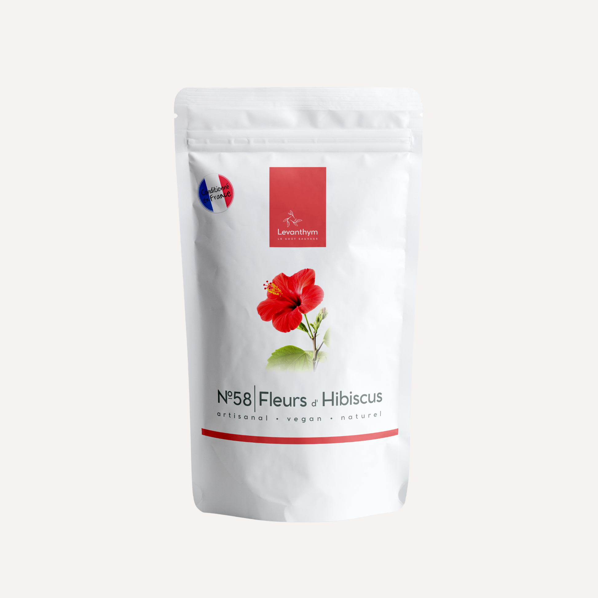 Sirop Hibiscus 355ml (rendement: 2 Litres) (congelé) - Lili Et Gordo