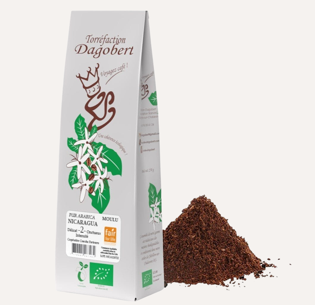 Nicaragua 100% arabica, bio et équitable - moulu/filtre