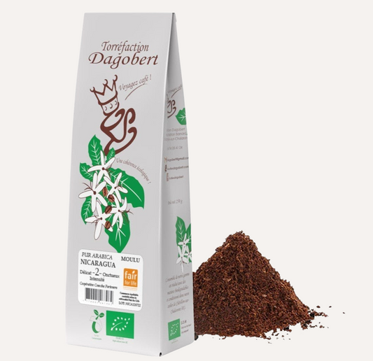 Nicaragua 100% arabica, bio et équitable - moulu/filtre