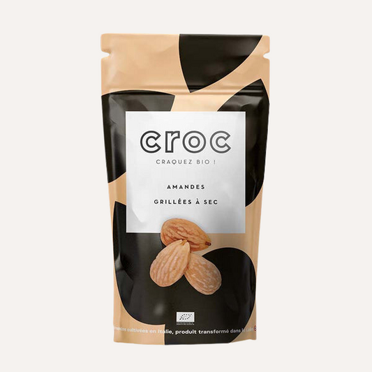 Amandes grillées à sec Bio